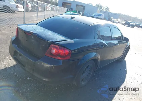 2012 Dodge Avenger Sxt из США, поврежденный, VIN 1C3CDZCB3CN144642